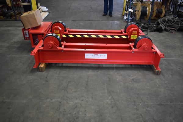 New WeldWire Co. 10-Ton Turning Roll Set