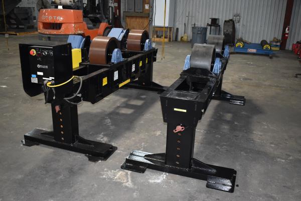 LJ Welding 40-Ton Turning Rolls