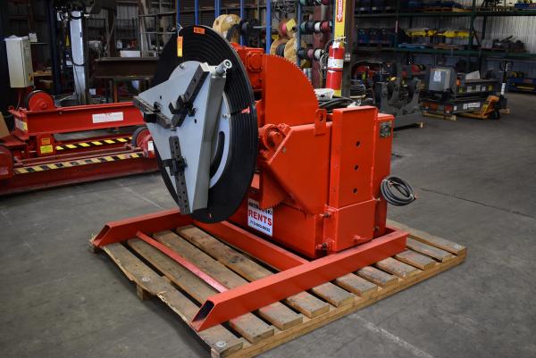 2)	Used Ransome 5,000lb Positioner with New Gripper Chuck