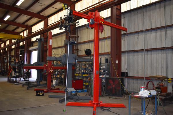 Weldwire 10x10 Manipulator with Circle Cutting Machine