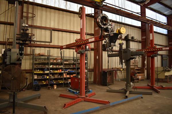Weld Wire 10x10 Manipulator with Lincoln Subarc