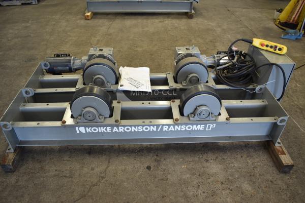 Koike Aronson 10-Ton Constant Centerline Turning Rolls