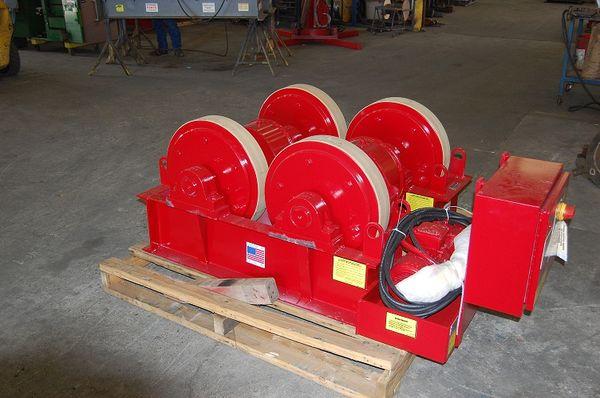 Ransome Micarta Turbine Rotor Tank Turning Rolls
