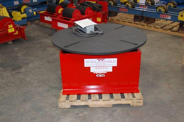 Weldwire Floor Turn Table, New | Capacity: 6,000 Pounds