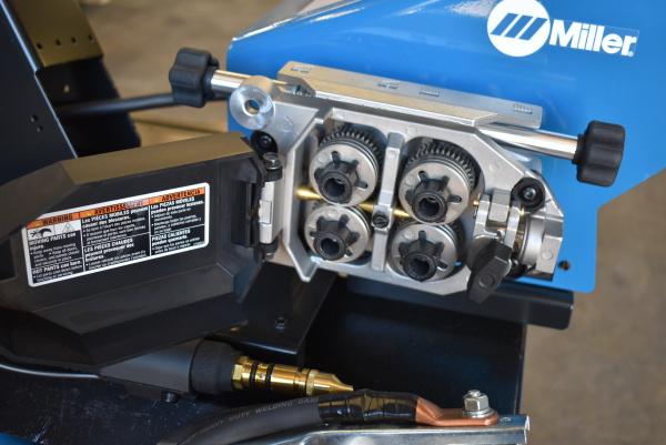 New Miller XMT350 with S-74 Wire Feeder Package