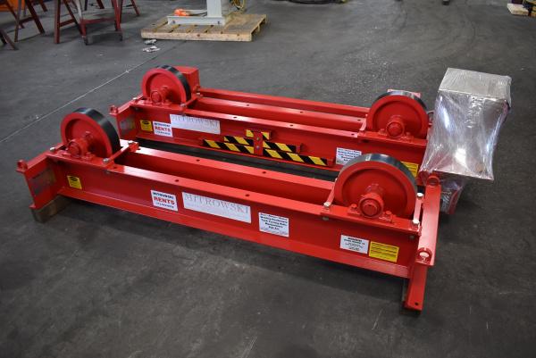 New WeldWire Co. 5-Ton Turning Roll Set