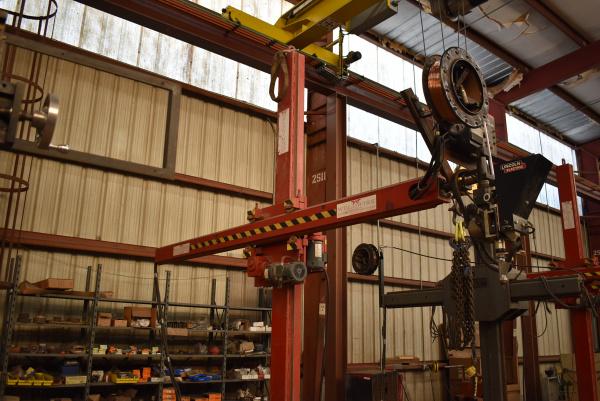 Weld Wire 10x10 Manipulator with Lincoln Subarc